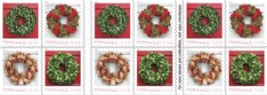 holiday wreaths stamps for sale full
