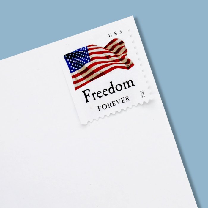 USPS 2012 US flag Forever stamps for sale
