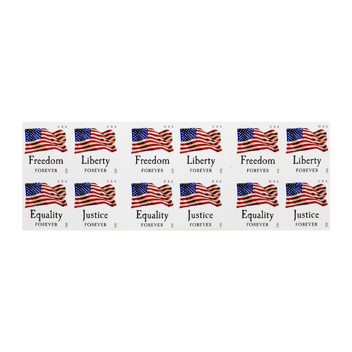 USPS 2012 US flag Forever stamps for sale