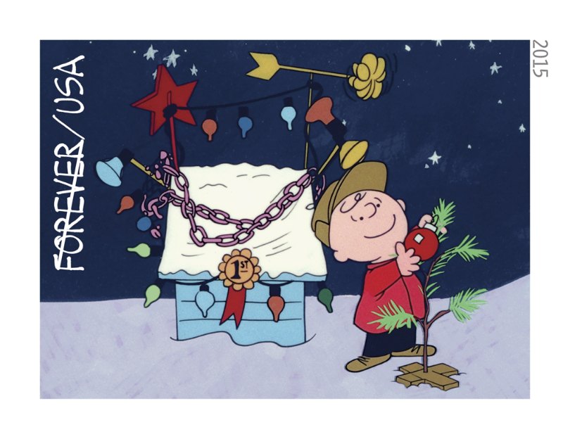 USPS A Charlie Brown Christmas Forever Stamps cute kids children for sale