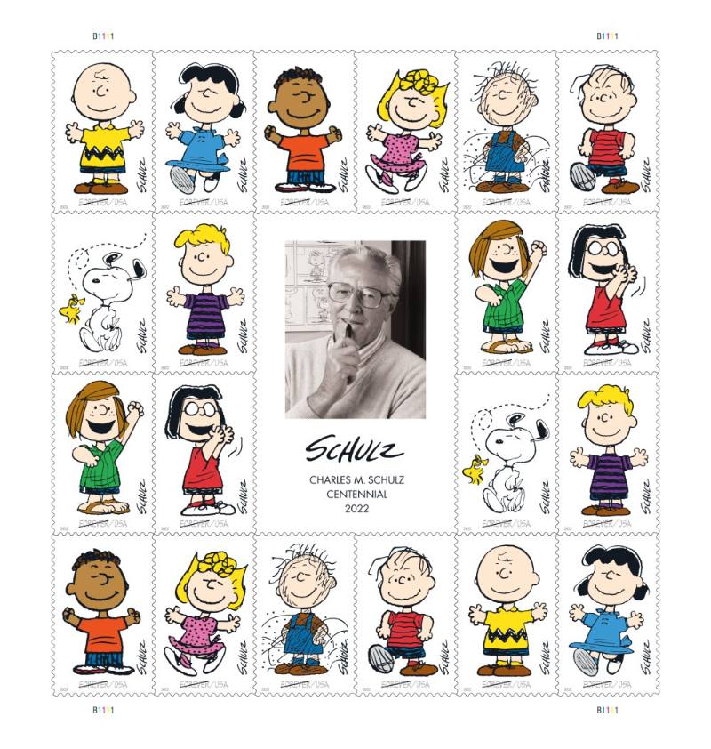 USPS Forever Charles M. Schulz Stamps Snoopy for sale