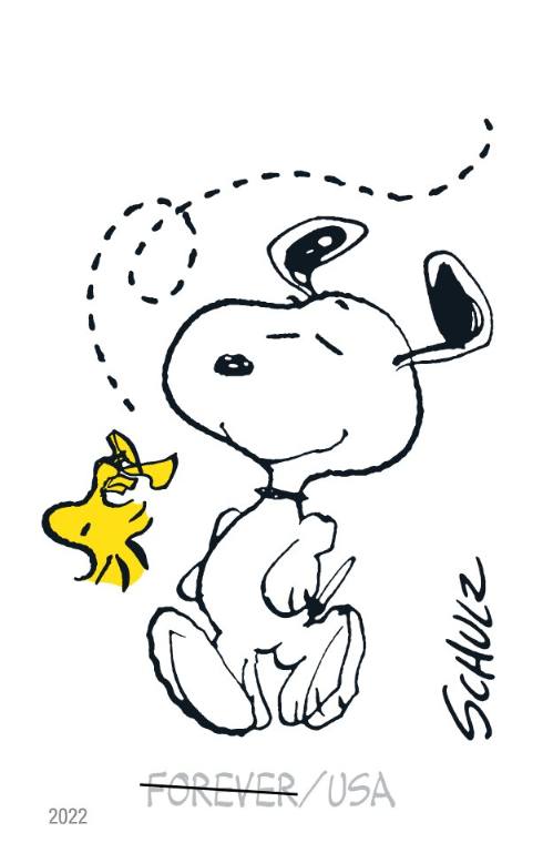 USPS Forever Charles M. Schulz Stamps Snoopy for sale