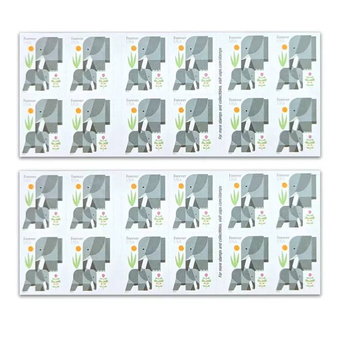 USPS Forever Elephants Stamps for sale