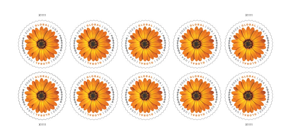USPS Global African Daisy Forever Stamps for sale