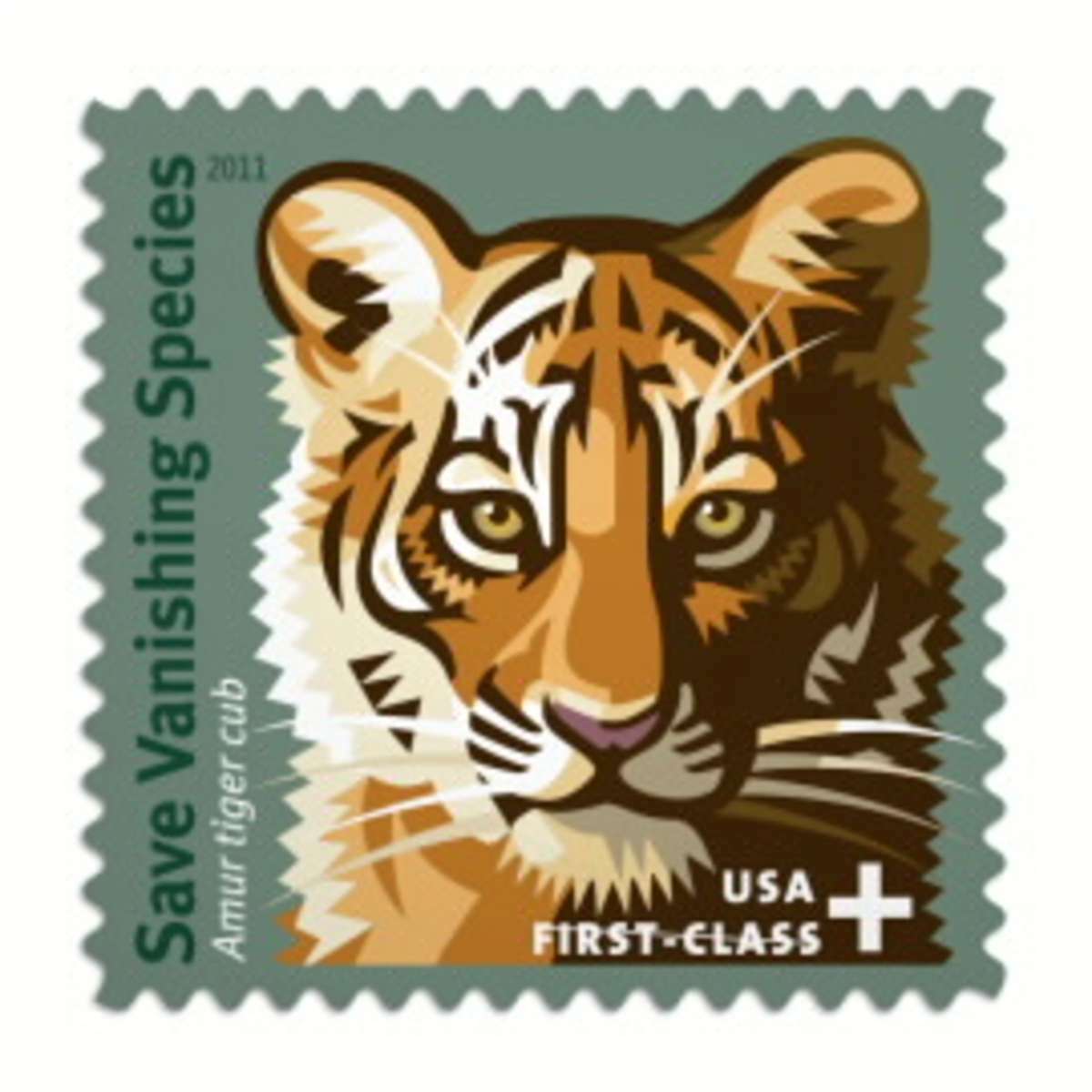 wholesale discount bulk tiger save vanishing species stamps