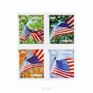 Bulk 2013 US Flag Stamps Institutional Support & Donor Stewardship Pack || 100Pcs (5 books)