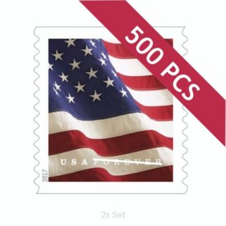 Cheap 2017 US Flag Stamps Institutional Support & Donor Stewardship Pack || 1000Pcs (10 Rolls)
