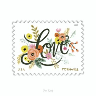 Cheap 2018 Love Flourishes Stamps High-Impact CRM & Property Marketing Logistics || 200Pcs (10 Sheets)