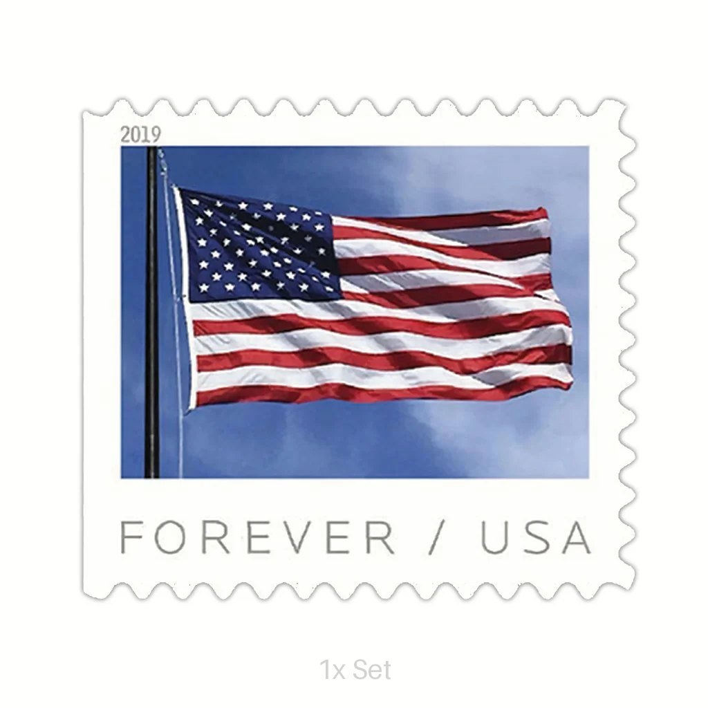 Best Price 2019 US Flag Stamps Civic Engagement & Voting Ballot Logistics Pack || 100Pcs (1 Roll)