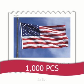 Best Price 2019 US Flag Stamps High-Impact CRM & Property Marketing Logistics || 2000Pcs (20 Rolls)