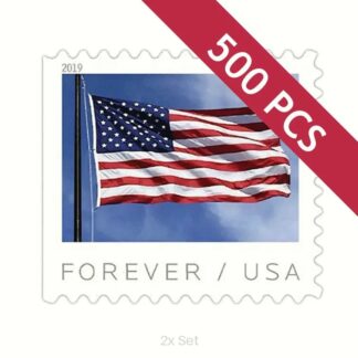 Discount 2019 US Flag Stamps Institutional Support & Donor Stewardship Pack || 1000Pcs (10 Rolls)