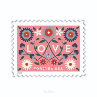 Best Price 2022 Love Stamps Fiscal Reporting & Tax Season Compliance Logistics || 200Pcs (10 Sheets)