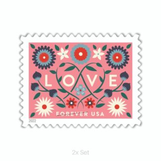 Discount 2022 Love Stamps Formal Legal Notices & Professional Document Delivery || 200Pcs (10 Sheets)