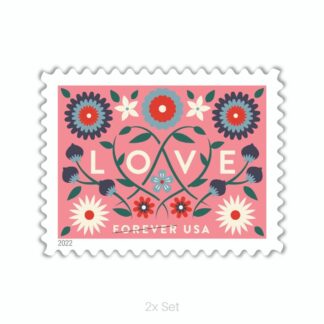 Wholesale 2022 Love Stamps Institutional Communication & Enrollment Logistics || 200Pcs (10 Sheets)