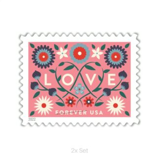 Cheap 2022 Love Stamps Quarterly Seasonal Outreach & Greeting Fulfillment Pack || 200Pcs (10 Sheets)