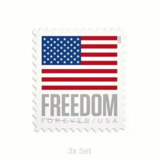 Low Cost 2023 US Flag Stamps Community Outreach & Ministerial Support Pack || 300Pcs (3 Roll)