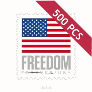 Wholesale 2023 US Flag Stamps Premium Stationery & Elegant Event Mailing Pack || 1000Pcs (10 Rolls)