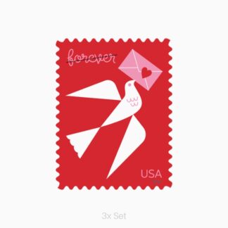 Wholesale 2024 Love Stamps Institutional Communication & Enrollment Logistics || 300Pcs (15 Sheets)