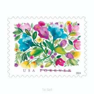Best Price Celebration Blooms Stamps Institutional Support & Donor Stewardship Pack || 100Pcs (5 Sheets)