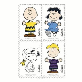 Low Cost Charles M. Schulz Stamps High-Impact CRM & Property Marketing Logistics || 200Pcs (10 Sheets)