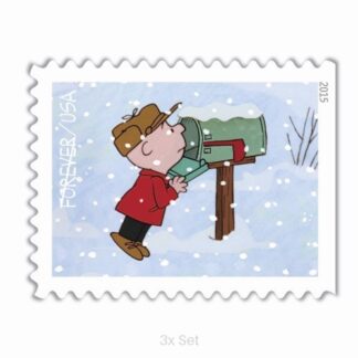 Authentic Charlie Brown Christmas Stamps Community Outreach & Ministerial Support Pack || 300Pcs (15 books)