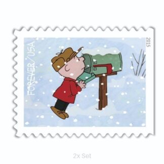 Authentic Charlie Brown Christmas Stamps Fiscal Reporting & Tax Season Compliance Logistics || 200Pcs (10 books)