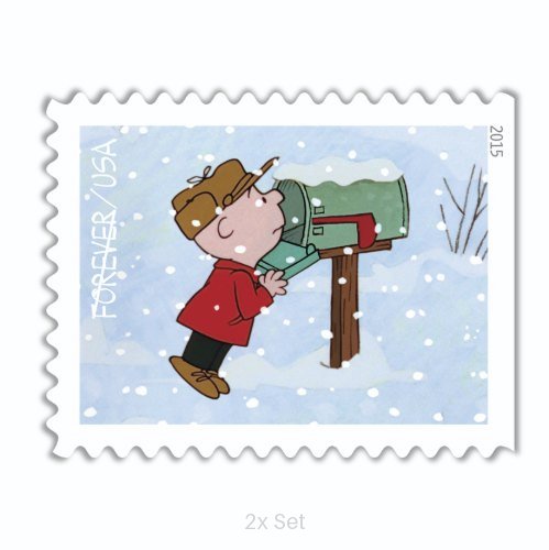 Authentic Charlie Brown Christmas Stamps Fiscal Reporting & Tax Season Compliance Logistics || 200Pcs (10 books)