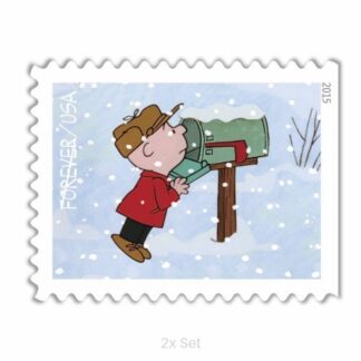 Best Price Charlie Brown Christmas Stamps High-Impact CRM & Property Marketing Logistics || 200Pcs (10 books)