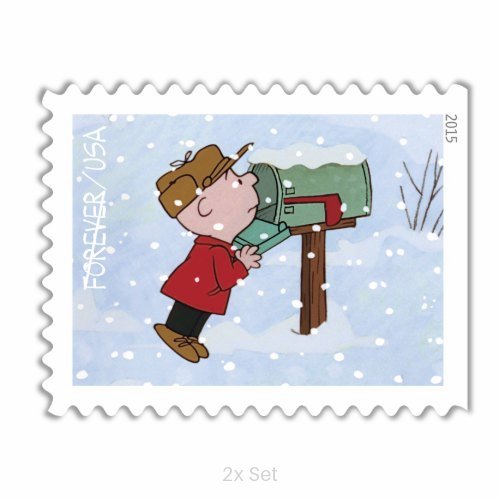 Best Price Charlie Brown Christmas Stamps High-Impact CRM & Property Marketing Logistics || 200Pcs (10 books)