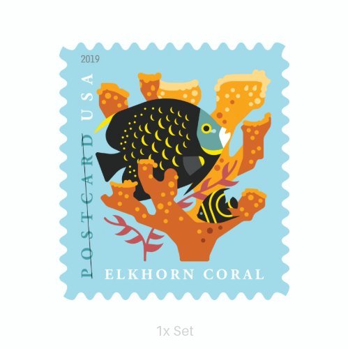 Wholesale Coral Reefs Forever Stamps Seasonal Route Marketing & Service Promotion Pack || Postcard® Postage 100Pcs