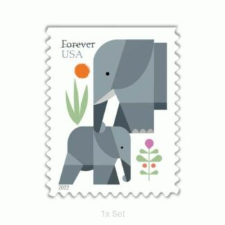 Wholesale Elephants Stamps Quarterly Seasonal Outreach & Greeting Fulfillment Pack || 100Pcs (5 books)