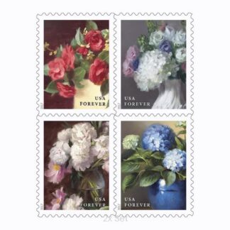Bulk Flowers from the Garden Stamps Fiscal Reporting & Tax Season Compliance Logistics || 200Pcs (10 books)