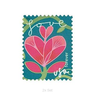 Economy Garden of Love Stamps High-Impact CRM & Property Marketing Logistics || 200Pcs (10 Sheets)