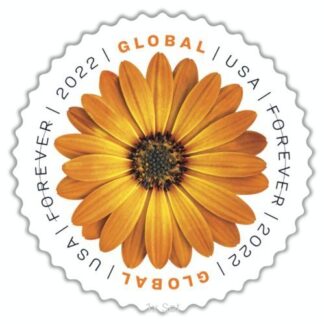 Cheap Global African Daisy Stamps Institutional Communication & Enrollment Logistics || International® Postage 100Pcs