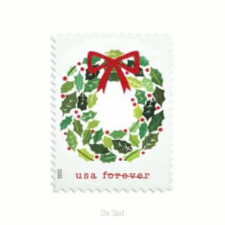 Low Cost Holiday Cheer Stamps High-Impact CRM & Property Marketing Logistics || 300Pcs (15 Books)