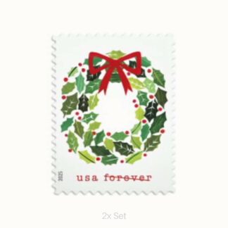 Bulk Holiday Cheer Stamps Institutional Communication & Enrollment Logistics || 200Pcs (10 Books)