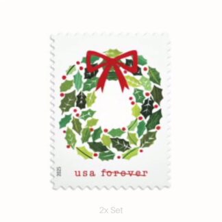 Wholesale Holiday Cheer Stamps Professional Business Logistics & Bulk Mailing Pack || 200Pcs (10 Books)