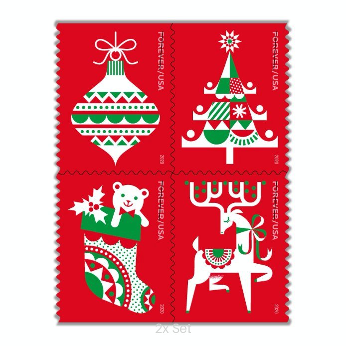 Authentic Holiday Delights Stamps Agency-Level Renewals & Compliance Logistics Pack || 200Pcs (10 Books)