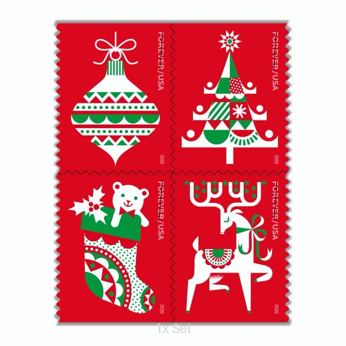 Best Price Holiday Delights Stamps Community Outreach & Ministerial Support Pack || 100Pcs (5 Books)