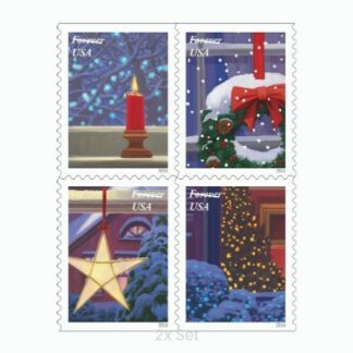 Wholesale Holiday Windows Stamps Community Outreach & Ministerial Support Pack || 200Pcs (10 Books)