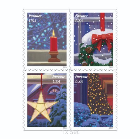 Best Price Holiday Windows Stamps Institutional Support & Donor Stewardship Pack || 100Pcs (5 Books)
