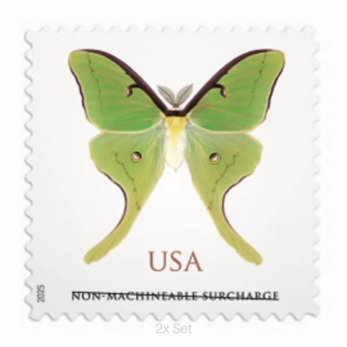 Bulk Luna Moth Stamps Civic Engagement & Voting Ballot Logistics Pack || Non-Machineable® 200Pcs