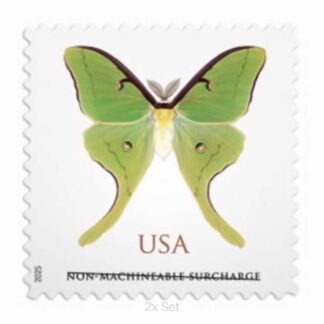 Authentic Luna Moth Stamps Premium Stationery & Elegant Event Mailing Pack || Non-Machineable® 200Pcs