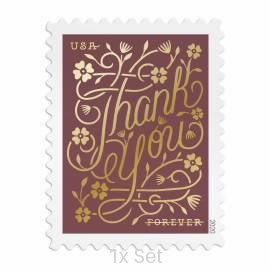 Discount Thank You Stamps Fiscal Reporting & Tax Season Compliance Logistics || 100Pcs (5 Sheets)