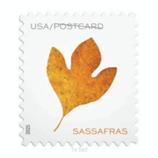 Low Cost Vibrant Leaves Postcard Stamps Fiscal Reporting & Tax Season Compliance Logistics || Postcard® Postage 100Pcs