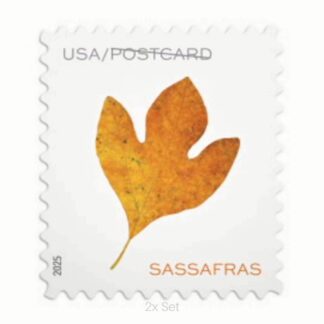 Wholesale Vibrant Leaves Postcard Stamps Institutional Support & Donor Stewardship Pack || Postcard® Postage 200Pcs