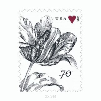 Low Cost Vintage Tulip Stamps Civic Engagement & Voting Ballot Logistics Pack || Two-Ounce Postage 200PCS