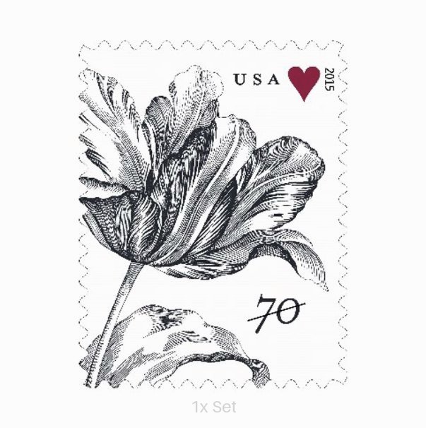 Best Price Vintage Tulip Stamps Institutional Support & Donor Stewardship Pack || Two-Ounce Postage 100PCS