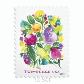 Discount Wedding Blossom Stamps Civic Engagement & Voting Ballot Logistics Pack || Two-Ounce Postage 100Pcs