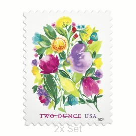 Discount Wedding Blossom Stamps Civic Engagement & Voting Ballot Logistics Pack || Two-Ounce Postage 200Pcs